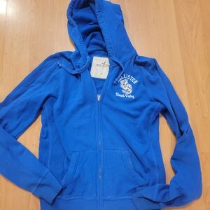 Hollister Kids Royal Blue Zip-Up Hoodie